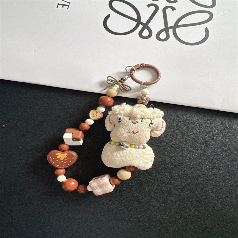 Whimsical Plush Charm Keychain Stornfield