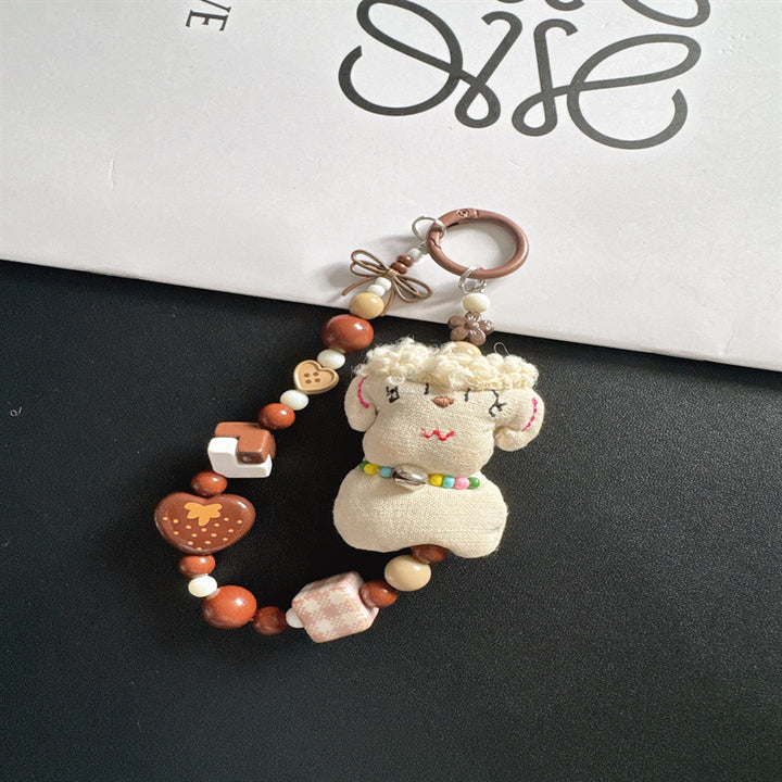 Whimsical Plush Charm Keychain Stornfield