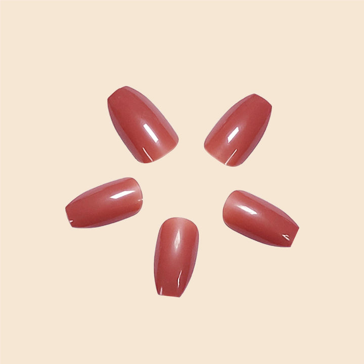 Stylish Coffin Nail Extensions