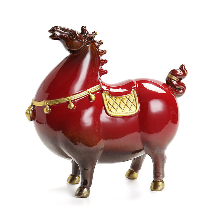 Decorative ceramic horse Stornfield