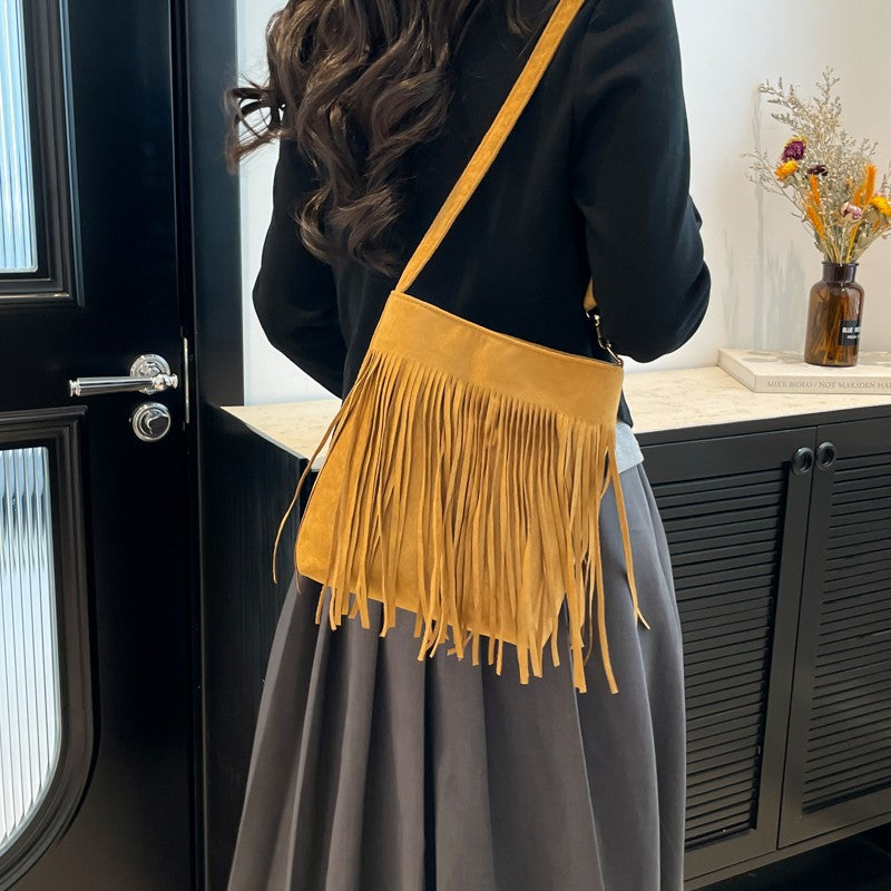 WoFringe Detail Bohemian Crossbody Bag Stornfield