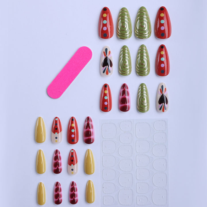 Artificial nails with Lively Design Stornfield