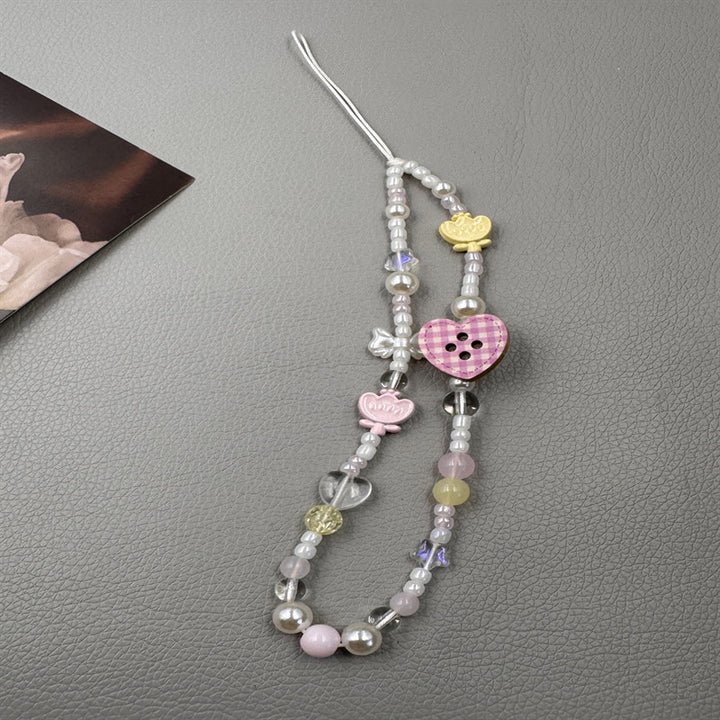 Decorative Beaded Charm Phone Lanyard Stornfield 1790135299