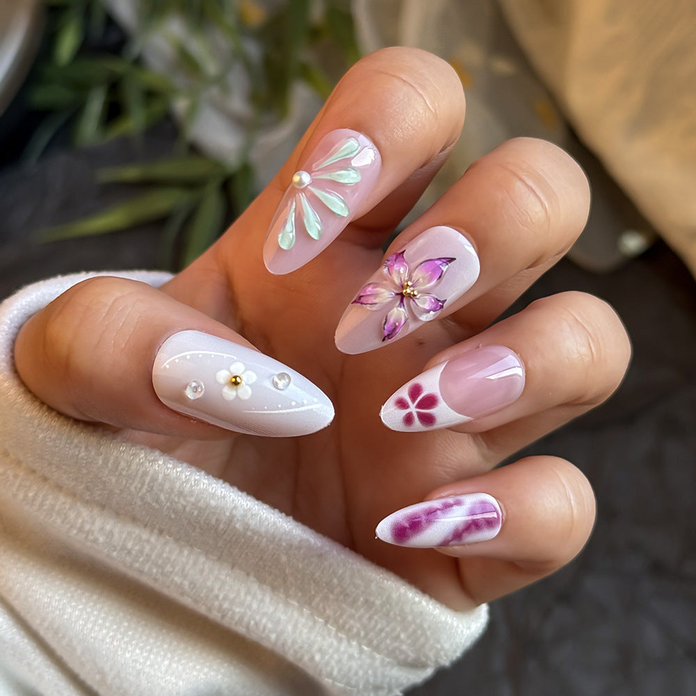 Decorative Press-On Nail Art Collection Stornfield