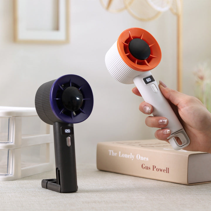 Women's portable mini fan with LCD temperature display Stornfield