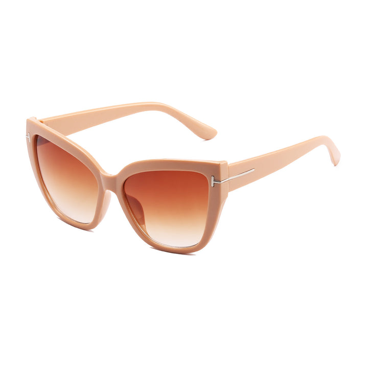 Ladies Cat-Eye Sunglasses with Fashionable Structured Frame Stornfield