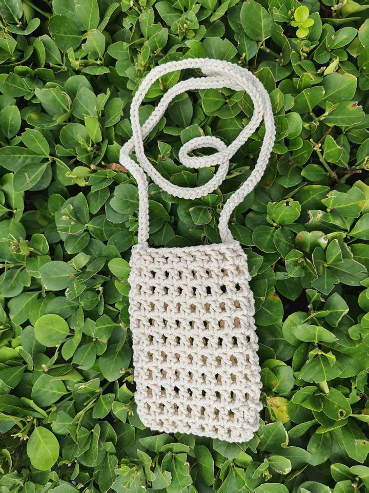 Hand-knotted shoulder bag Stornfield