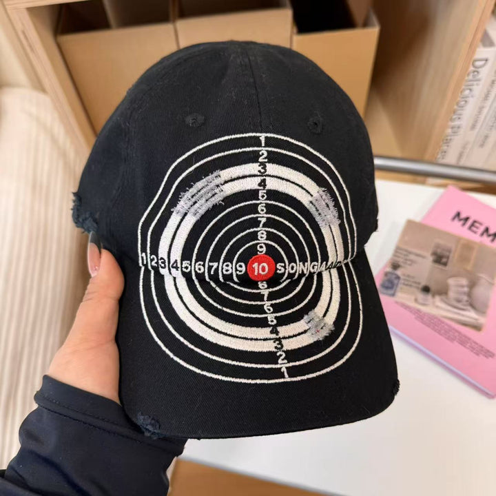 Men's Distressed Graphic Baseball Cap Stornfield