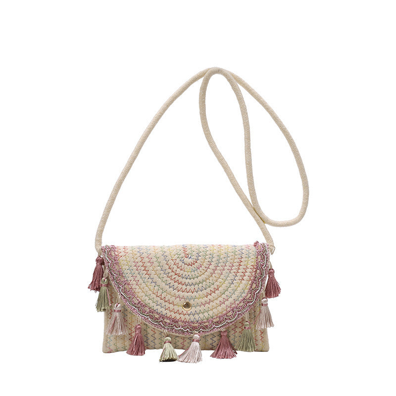 Bohemian Woven Clutch Bag Stornfield