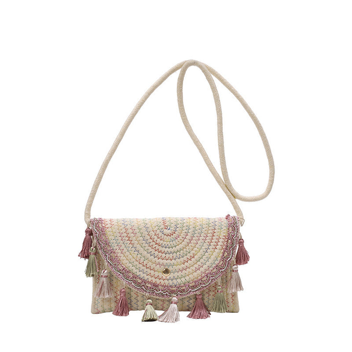 Bohemian Woven Clutch Bag Stornfield