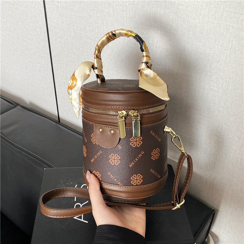 Decorative Round Handbag