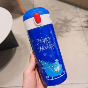 Women's thermos bottle with cute Christmas design Stornfield