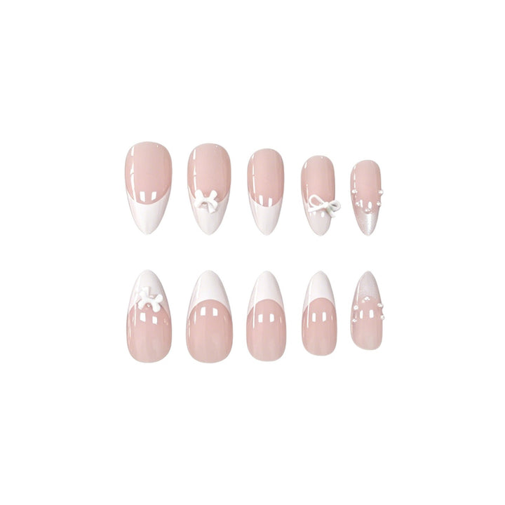 Elegant French Tip Nail Art Set Stornfield 1789915802