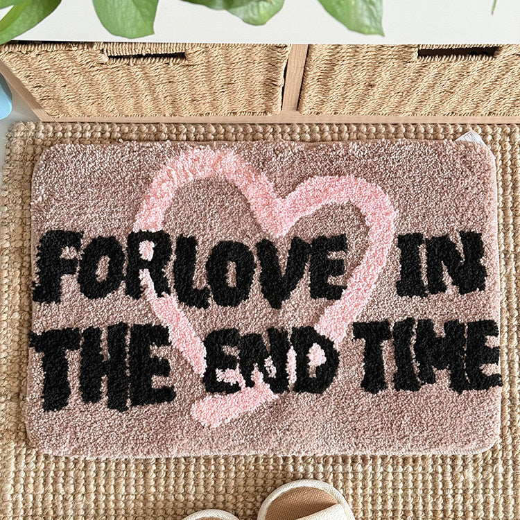 Inspirational Message Bath Mat