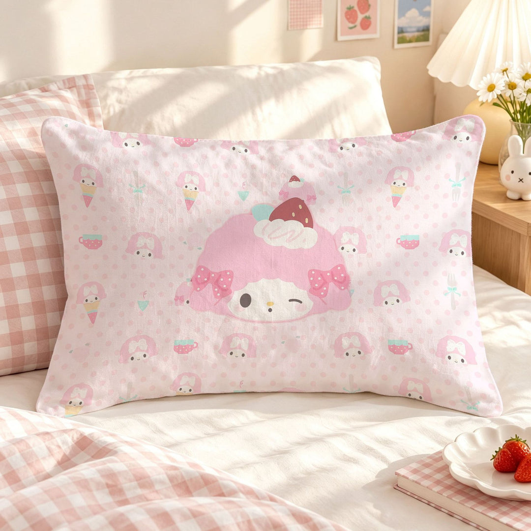 Cartoon Ice Cream Printed Pillow