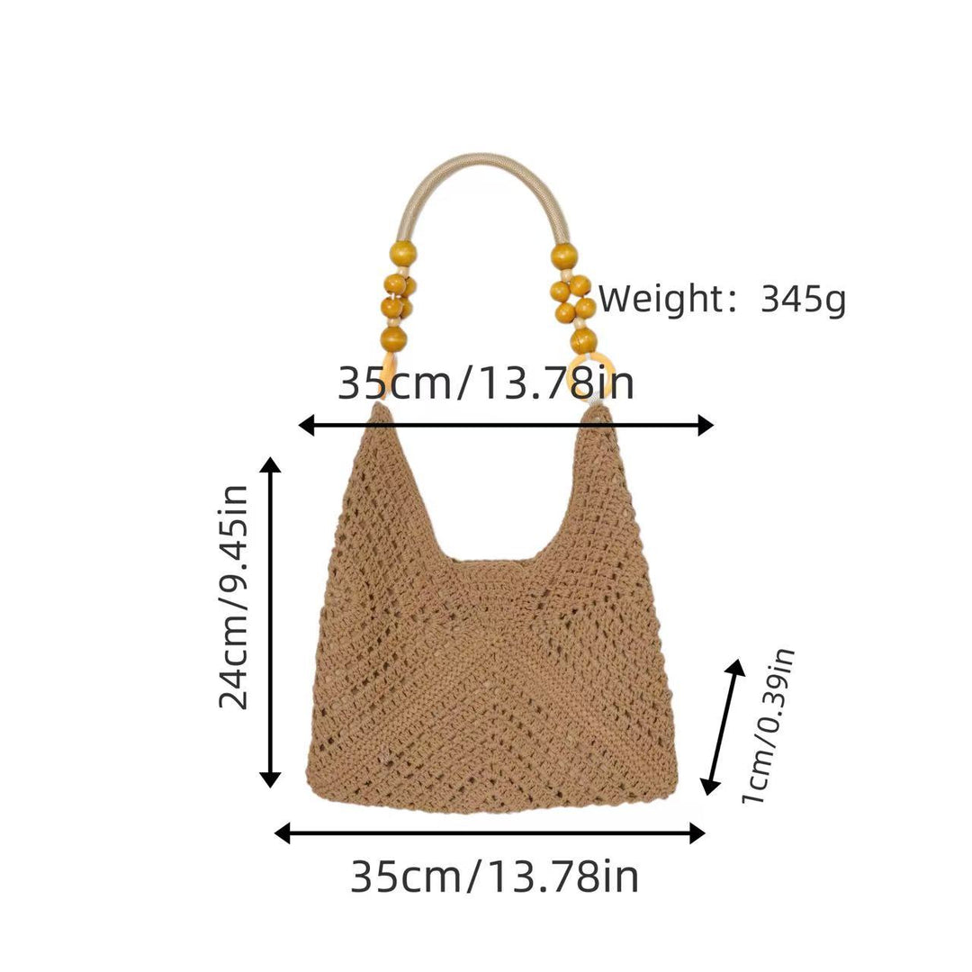 Handbag with Bohemian crochet look Stornfield