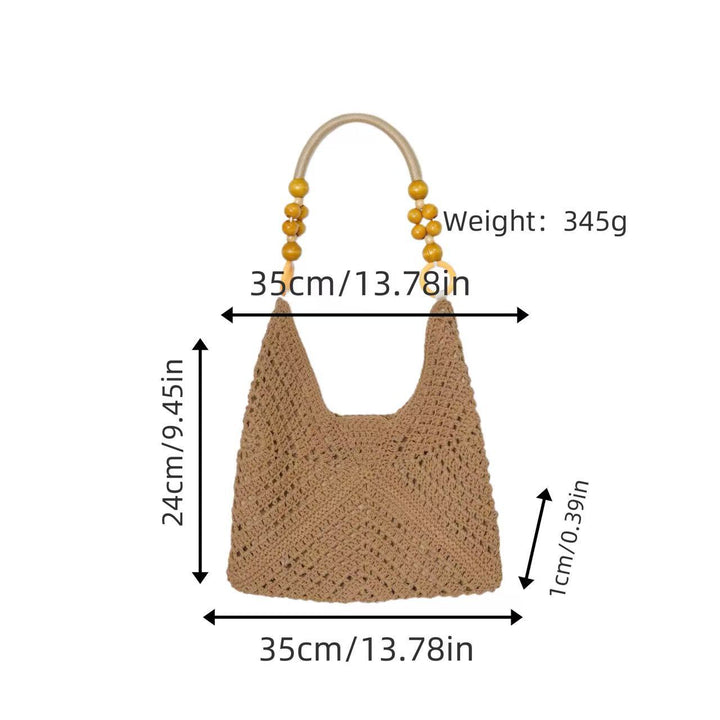 Handbag with Bohemian crochet look Stornfield