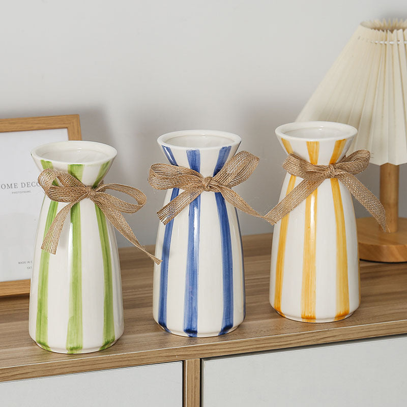 Elegant ceramic vase in vintage style Stornfield
