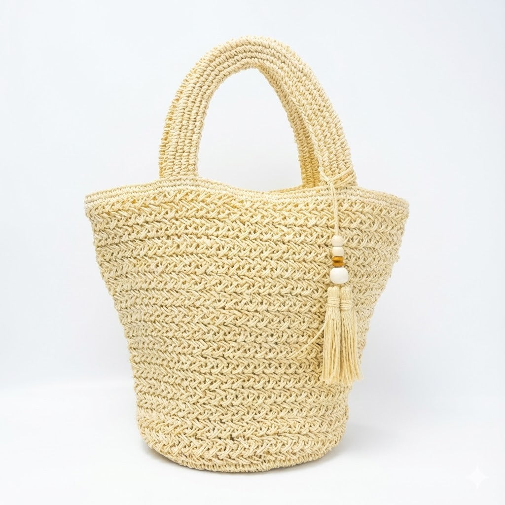 Basket bag with fine woven structure Stornfield