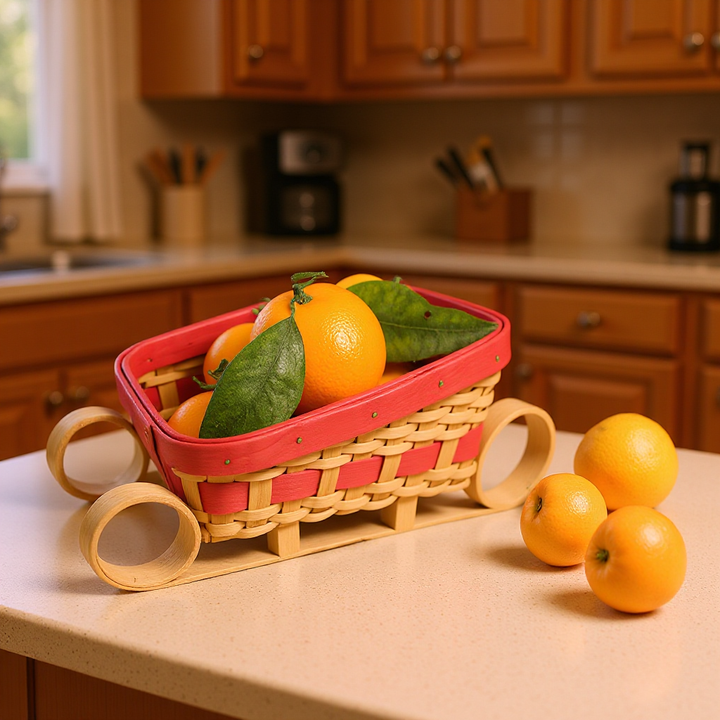 Handwoven storage basket with natural flair Stornfield