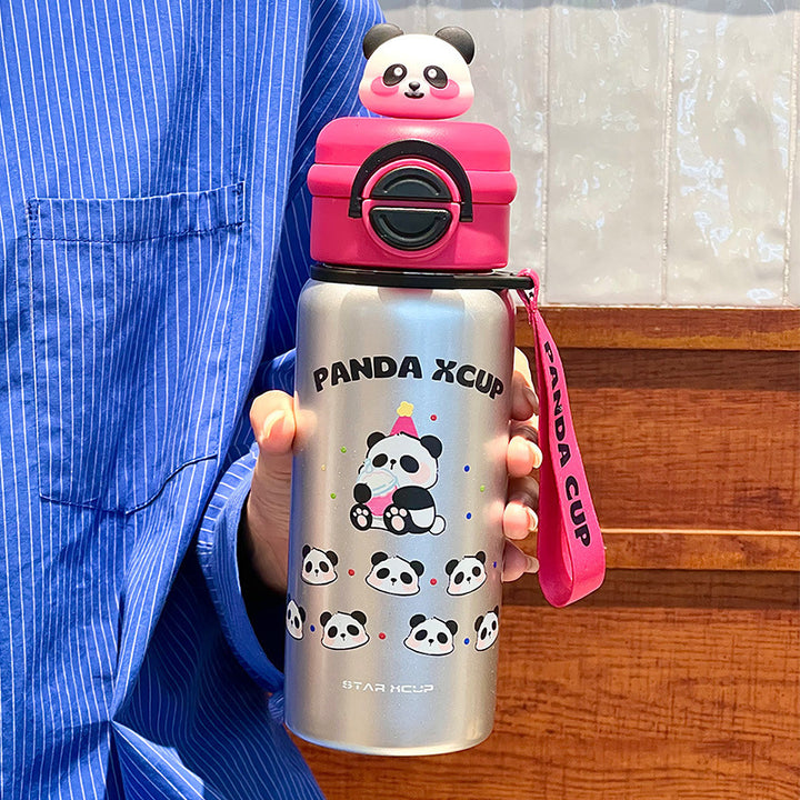 Women's insulated drinking bottle with creative panda design Stornfield