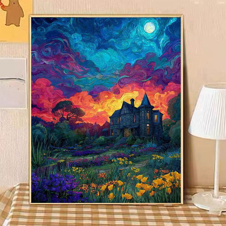 Dreamy Fantasy Landscape Wall Art Stornfield