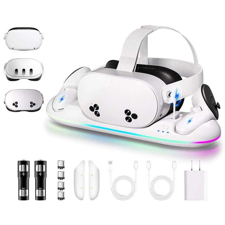 VR-Headset Stand with Practical Storage Compartments Stornfield