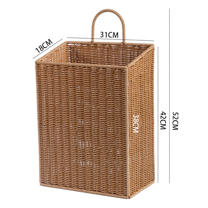 Handwoven Rectangular Storage Hamper Stornfield