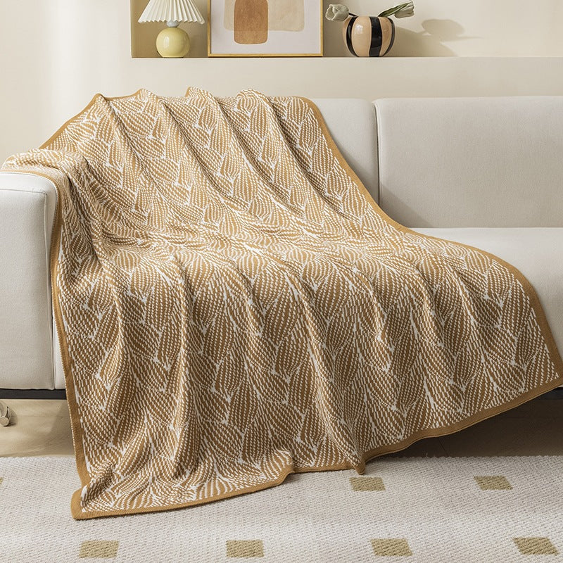 Decorative Knit Throw Blanket