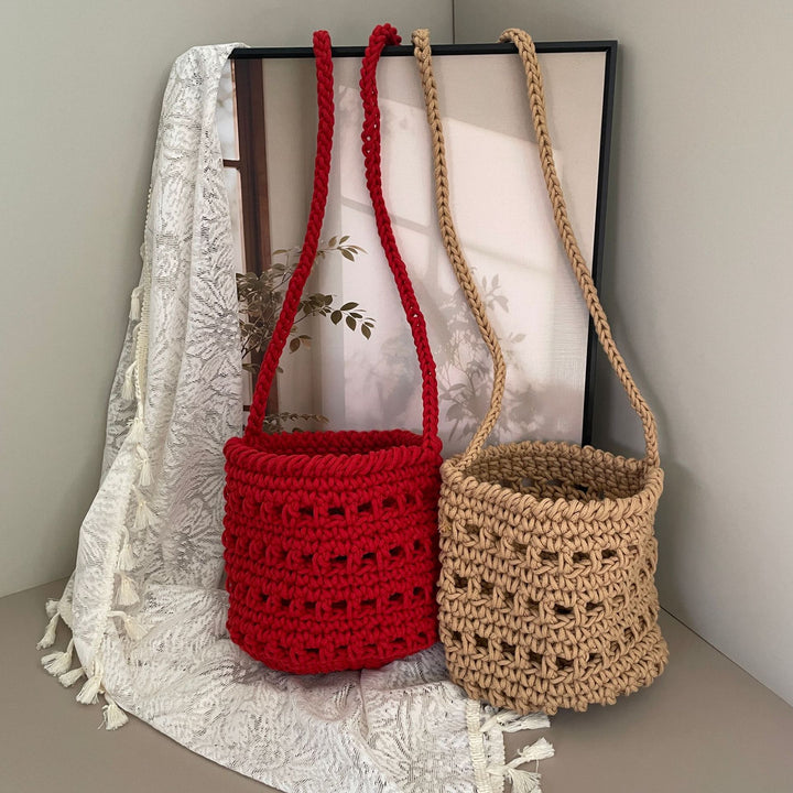Hand-knotted tote bag Stornfield