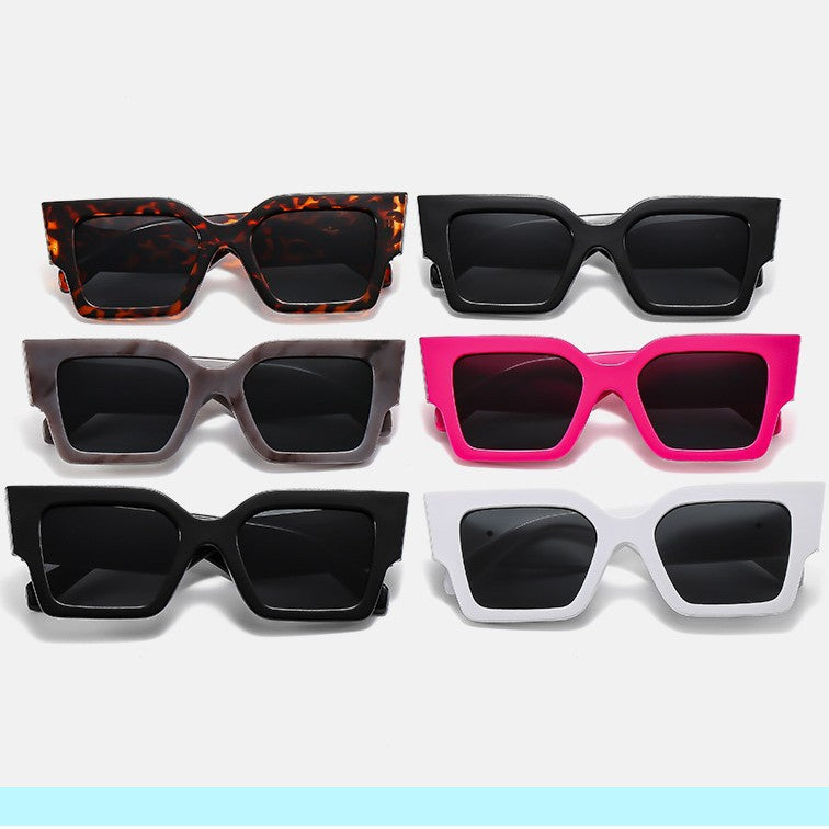 Women's Designer Sunglasses with striking geometric frame Stornfield