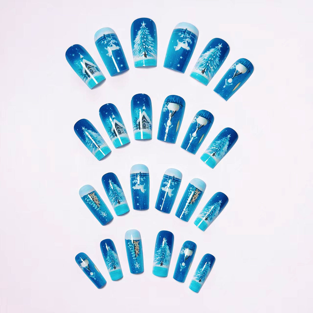 Artistic Winter Art Nails Stornfield