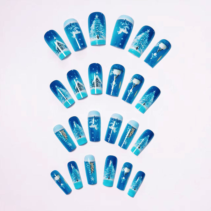 Artistic Winter Art Nails Stornfield