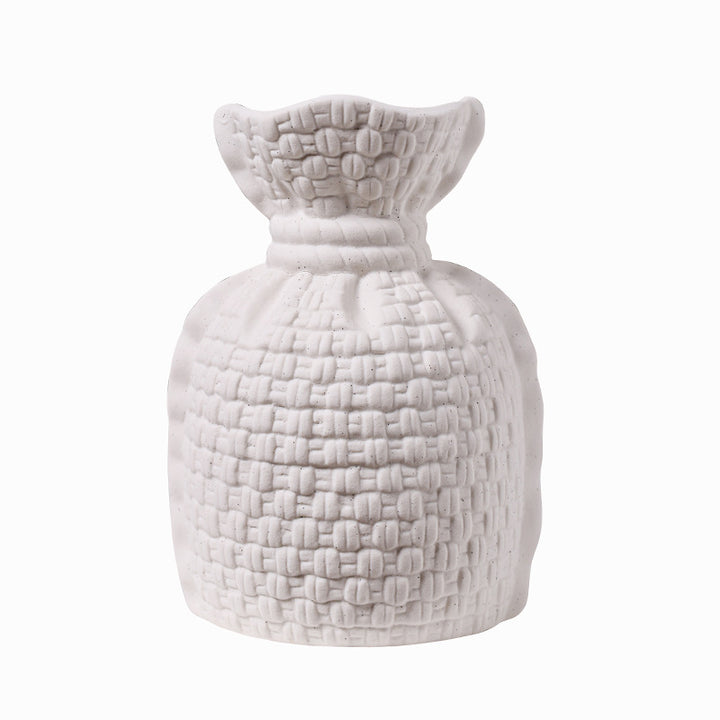 Woven Texture Ceramic Vase Stornfeild