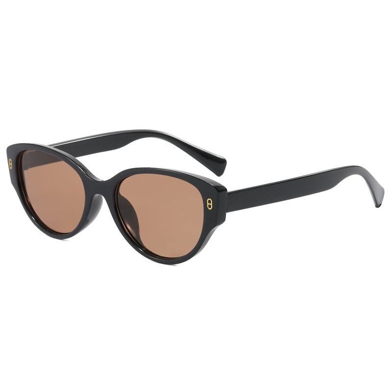 Ladies Cat-Eye Sunglasses with Modern Plastic Frame Stornfield