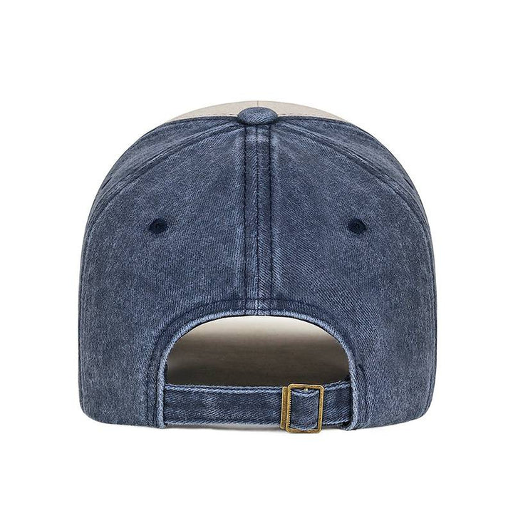 Men's Vintage-Inspired Embroidered Wolf Cap Stornfield
