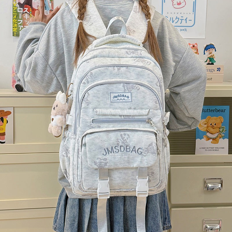 Multi-Functional Printed Backpack Stornfield