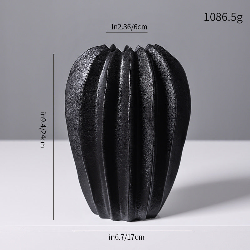 Textured Modern Decorative Ceramic Vase Stornfeild