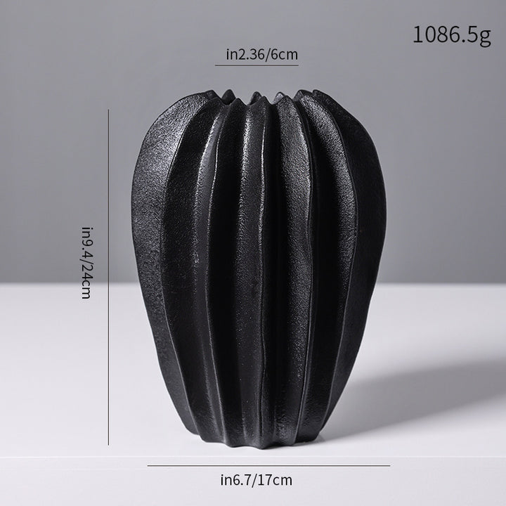 Textured Modern Decorative Ceramic Vase Stornfeild