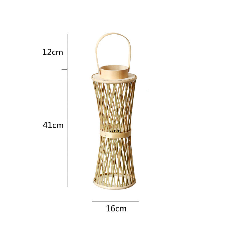 Elegant Lantern made of Rattan Stornfield