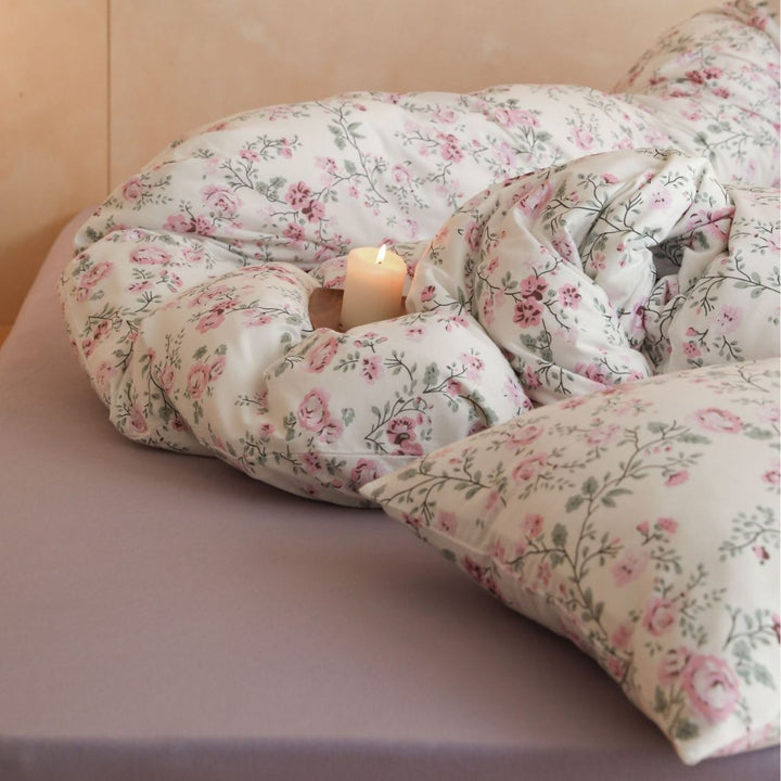 Decorative Floral Print Bedding Set Stornfield