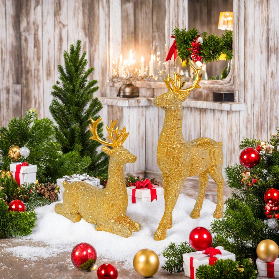 Elegant Christmas decoration in the form of reindeer Stornfield
