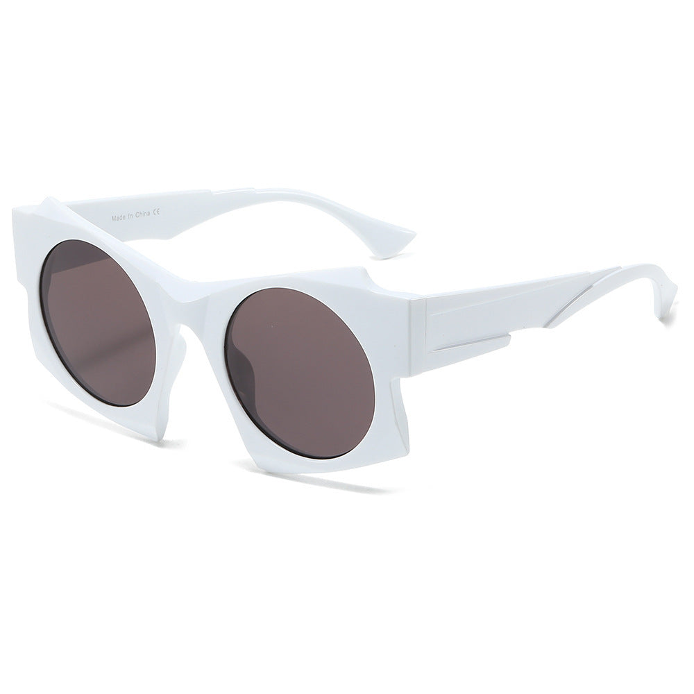 Contemporary Round Frame Sunglasses Stornfield