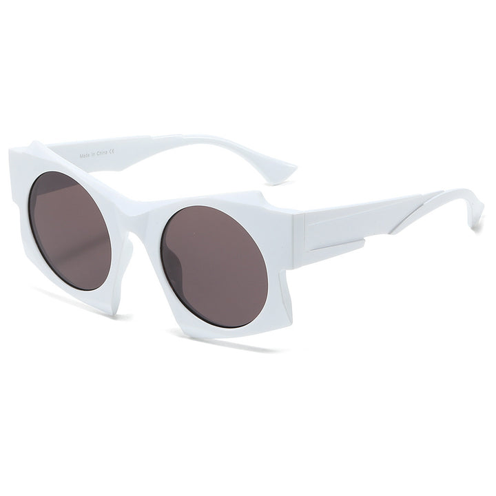 Contemporary Round Frame Sunglasses Stornfield