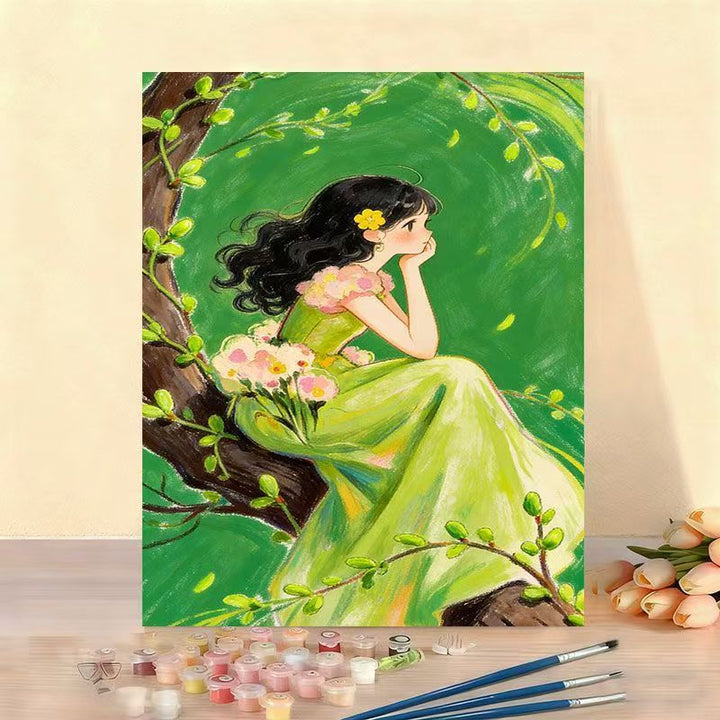 DIY Fairy Tale Canvas Painting Kit Stornfield