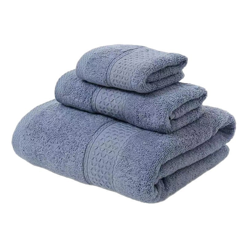 Terry Bath Towel Set with Elegant Structure Stornfield