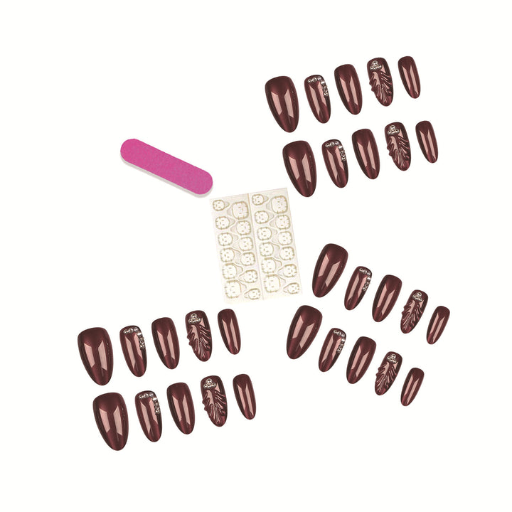 Elegant Decorative Nail Tips