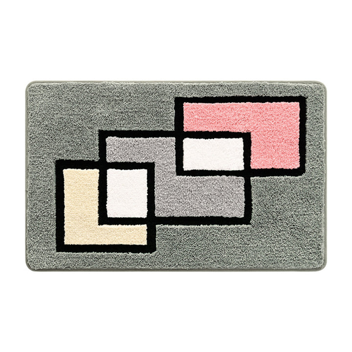 Thick Plush Decorative Bath Mat Stornfield