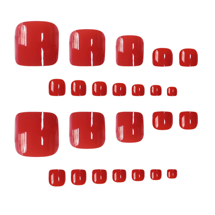 Glossy Nail Art Press-On Set Stornfield