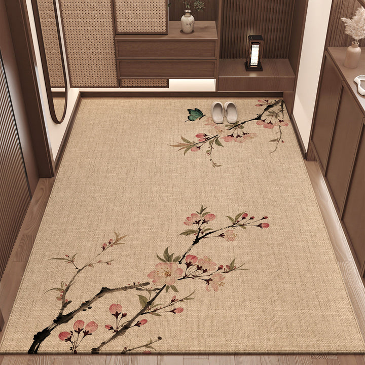 Floral Patterned Area Rug
